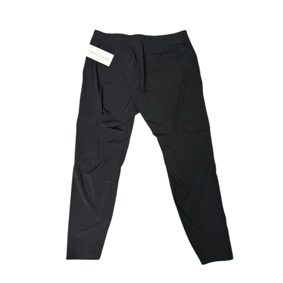 Athleta Chelsea Black Cargo Pants Size 14 - Picture 3 of 6